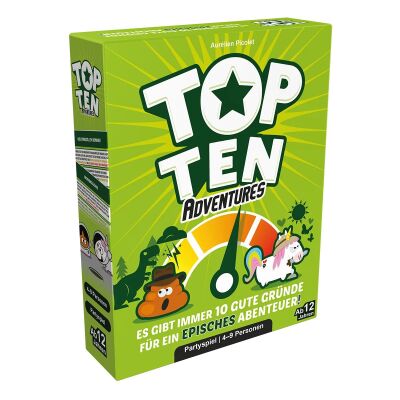 Top Ten Adventures Verpackung