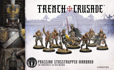 The Prussian Stosstruppen Warband Verpackung
