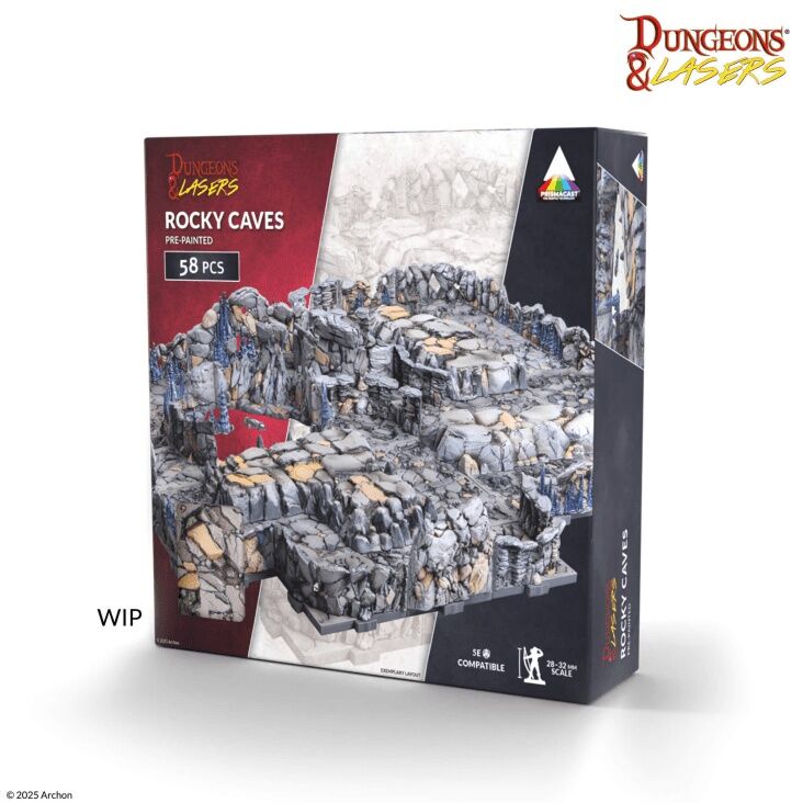Rocky Caves: Pre-Painted Verpackung