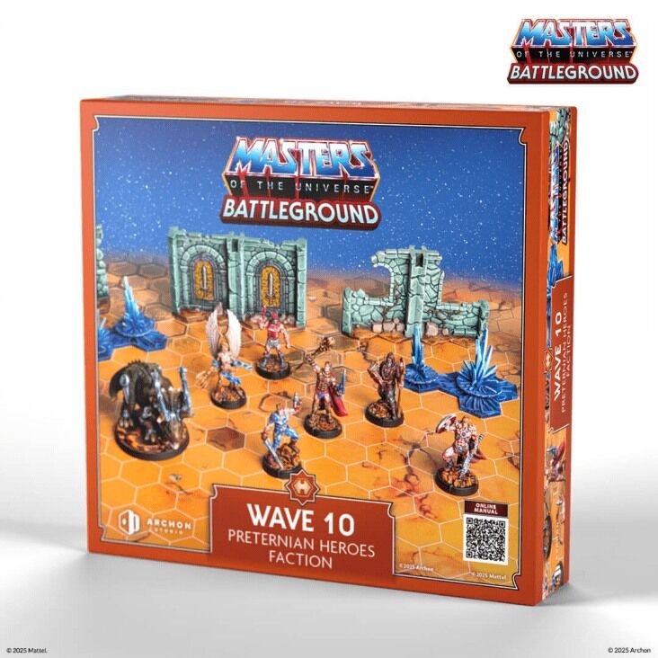 MotU Battleground - Wave 10: Preternian Heroes Faction (Englisch) Verpackung