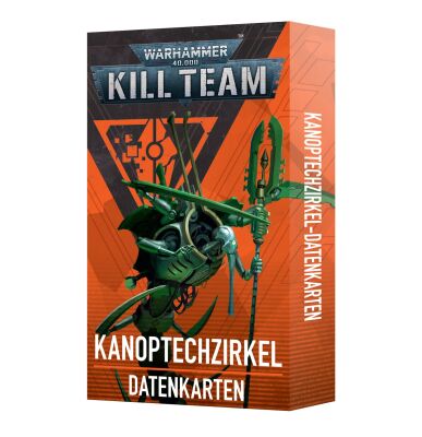 Kill Team Datenkarten: Kanoptechzirkel (Deutsch)