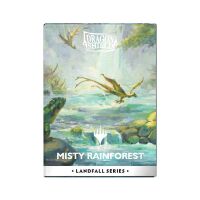 Dragon Shield Matte Dual Art Sleeves - MTG Landfall Series - Misty Rainforest (100)