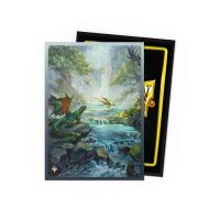 Dragon Shield Matte Dual Art Sleeves - MTG Landfall Series - Misty Rainforest (100)