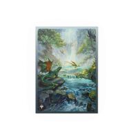 Dragon Shield Matte Dual Art Sleeves - MTG Landfall Series - Misty Rainforest (100)