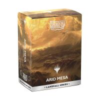 Dragon Shield Matte Dual Art Sleeves - MTG Landfall Series - Arid Mesa (100) Verpackung