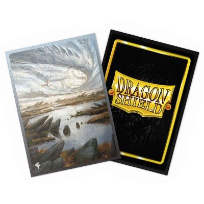 Dragon Shield Matte Dual Art Sleeves - MTG Landfall Series - Marsh Flats (100) H&uuml;lle Vorder- und R&uuml;ckseite