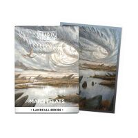 Dragon Shield Matte Dual Art Sleeves - MTG Landfall Series - Marsh Flats (100) Verpackung und H&uuml;lle