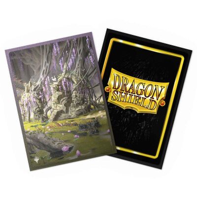 Dragon Shield Matte Dual Art Sleeves - MTG Landfall Series - Verdant Catacomb (100) H&uuml;lle Vorder- und R&uuml;ckseite