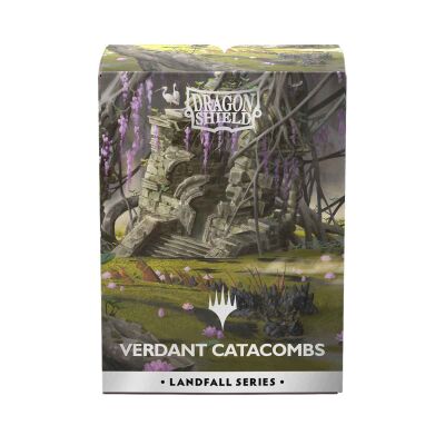 Dragon Shield Matte Dual Art Sleeves - MTG Landfall Series - Verdant Catacomb (100)