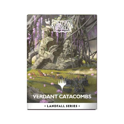 Dragon Shield Matte Dual Art Sleeves - MTG Landfall Series - Verdant Catacomb (100)