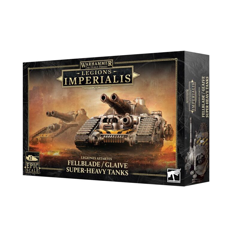 Fellblade/Glaive Super-heavy Tanks (Epic Scale)