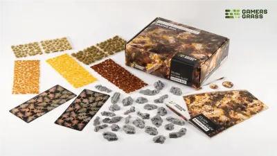 Golden Autumn Glade Basing Box Produkt