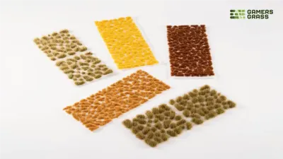 Golden Autumn Glade Basing Box Tufts