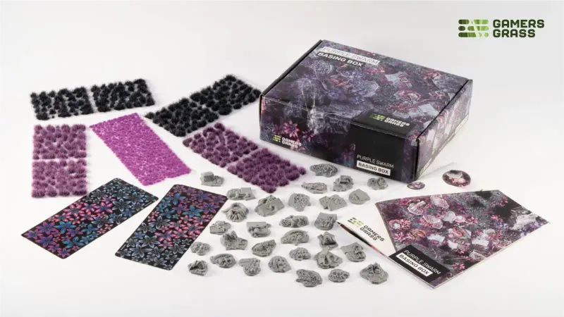 Purple Swarm Basing Box Produkt