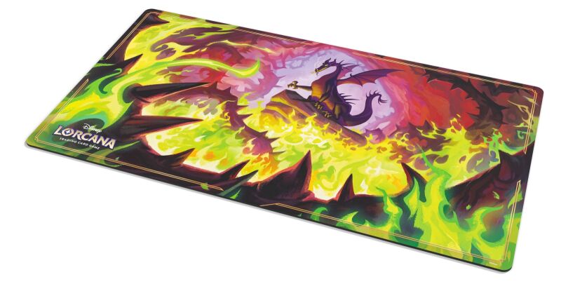 Lorcana: Winterzauber - Playmat Drachenfeuer