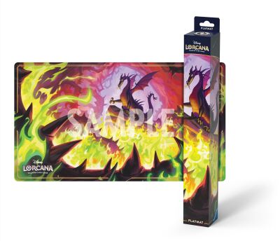 Lorcana: Winterzauber - Playmat Drachenfeuer