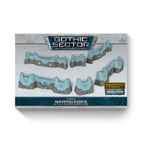 Gothic Sector: Legion Defensive Walls Wulfen Paint Box