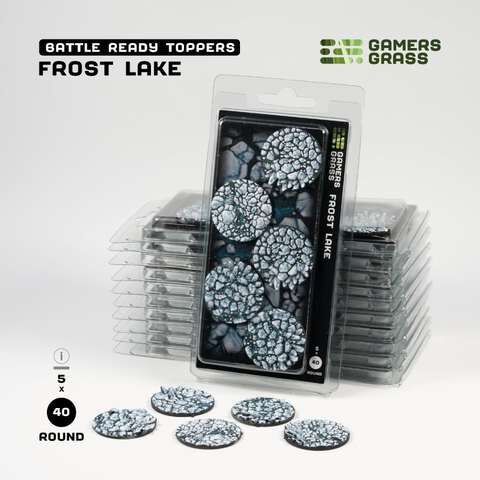 Frost Lake - Round 40mm (x5) Verpackung