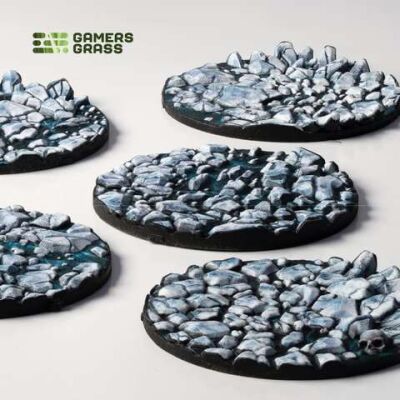 Frost Lake - Round 40mm (x5) Bases