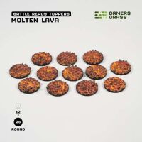 Molten Lava - Round 25mm (x12) Inhalt