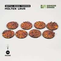Molten Lava - Round 32mm (x8) Inhalt