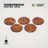 Molten Lava - Round 40mm (x5) Inhalt
