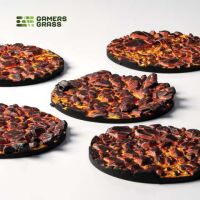 Molten Lava - Round 40mm (x5) Bases