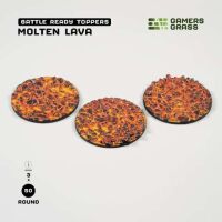 Molten Lava - Round 50mm (x3) Inhalt