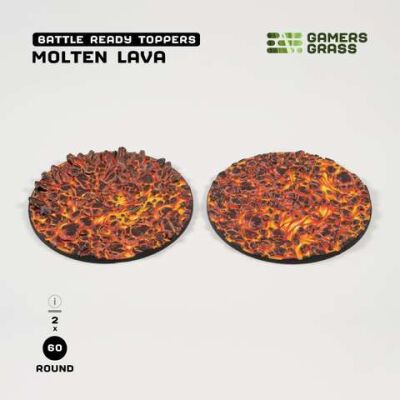 Molten Lava - Round 60mm (x2) Inhalt