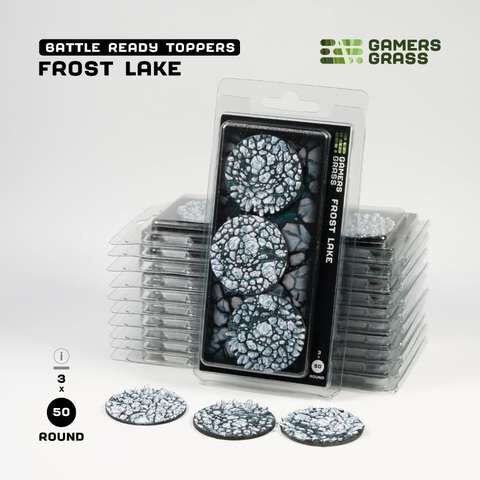 Frost Lake - Round 50mm (x3) Verpackung