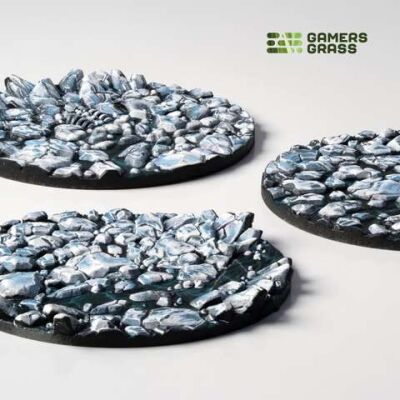 Frost Lake - Round 50mm (x3) Bases