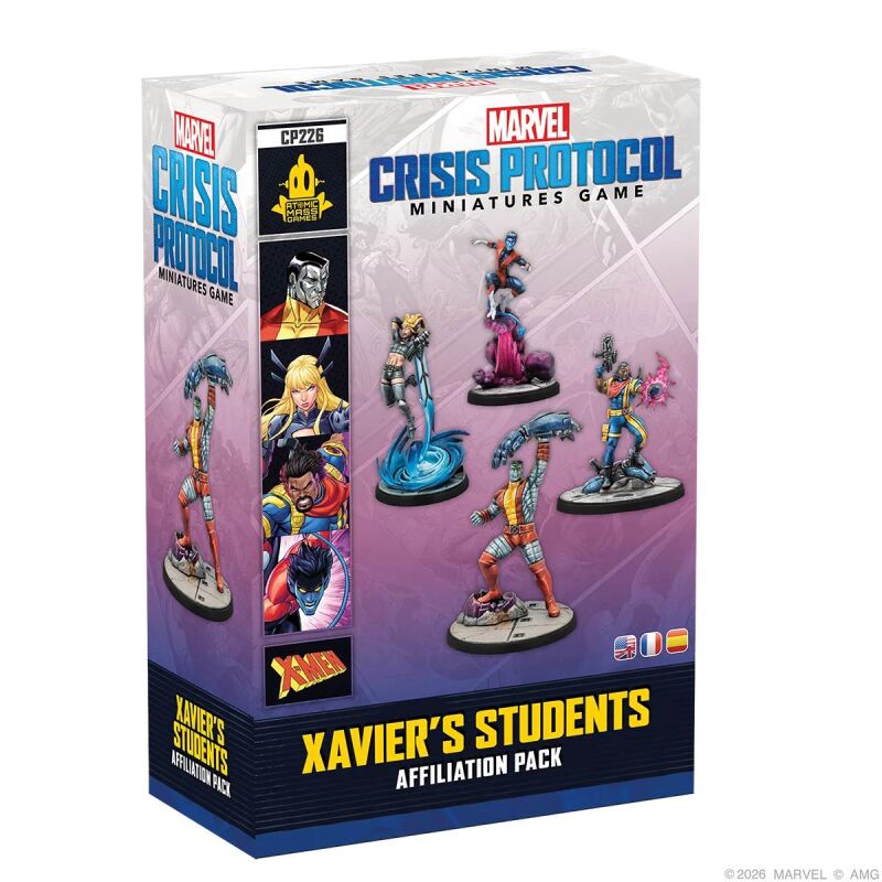 Marvel: Crisis Protocol – Xavier’s Students Affiliation Pack Verpackung