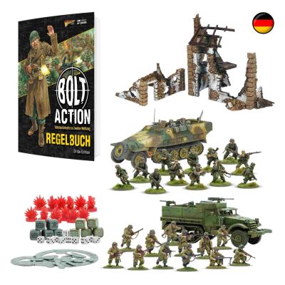 Bolt Action 3 Starter Set - Band of Brothers (Deutsch) Miniaturen