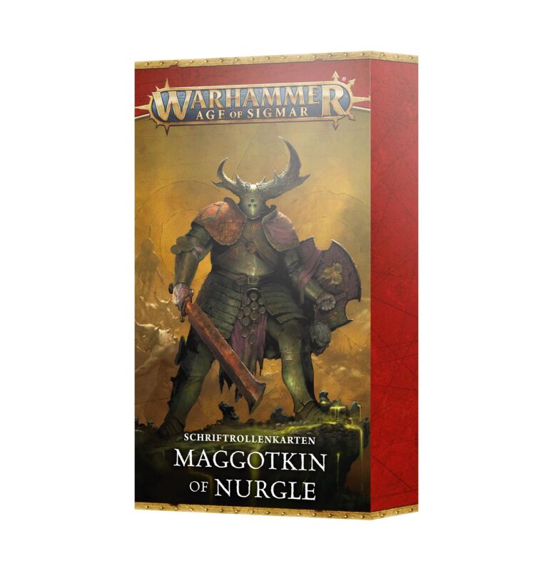 Schriftrollenkarten: Maggotkin of Nurgle (Deutsch)