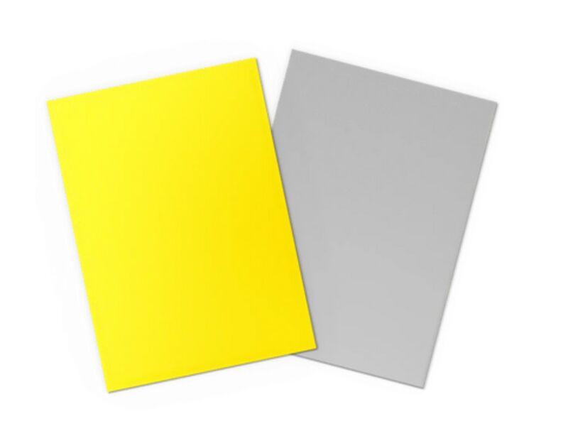 Dragon Shield Matte Dual Sleeves - Yellow & Silver (100)