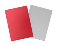 Dragon Shield Matte Dual Sleeves - Crimson &amp; Silver (100)