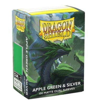 Dragon Shield Matte Dual Sleeves - Apple Green &...