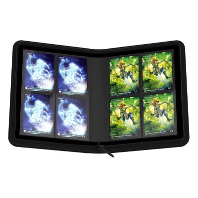Ultimate Guard Zipfolio 160 Xenoskin Schwarz