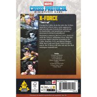 Marvel: Crisis Protocol &ndash; X-Force Affiliation Pack (Englisch) Back