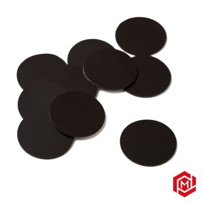 10x28,5 Magnetfolie - rund (10 Stück)