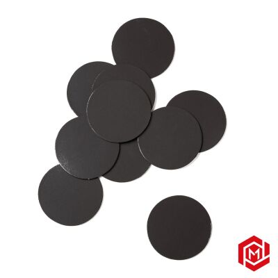 10x32 Magnetfolie - rund (10 Stück)