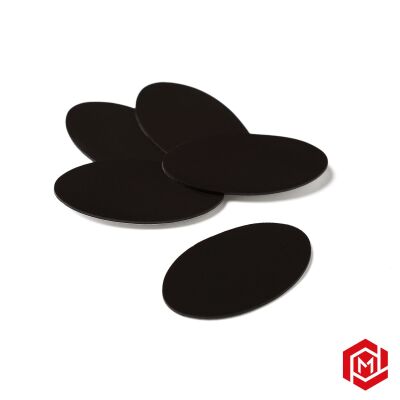 5x60x35 Magnetfolie - oval (5 Stück)