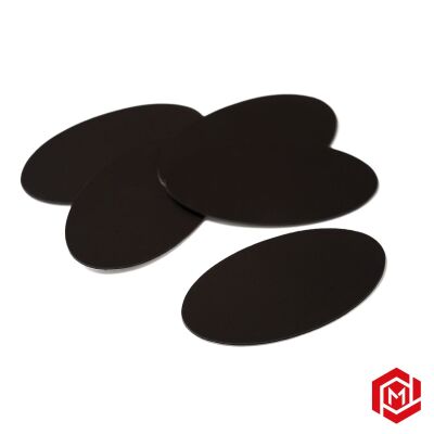 5x75x42 Magnetfolie - oval (5 Stück)