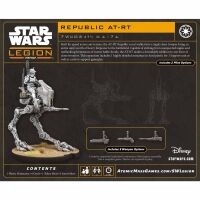 Star Wars: Legion &ndash; Republic AT-RT R&uuml;ckseite
