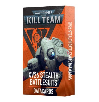 Kill Team Datacards: XV26 Stealth Battlesuits (Englisch)