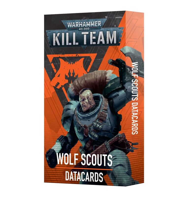Kill Team Datenkarten: Wolfscouts (Englisch)