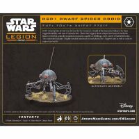Star Wars: Legion &ndash; DSD1 Dwarf Spider Droid R&uuml;ckseite