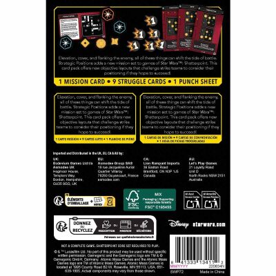 Star Wars: Shatterpoint &ndash; Strategic Positions Mission Pack R&uuml;ckseite