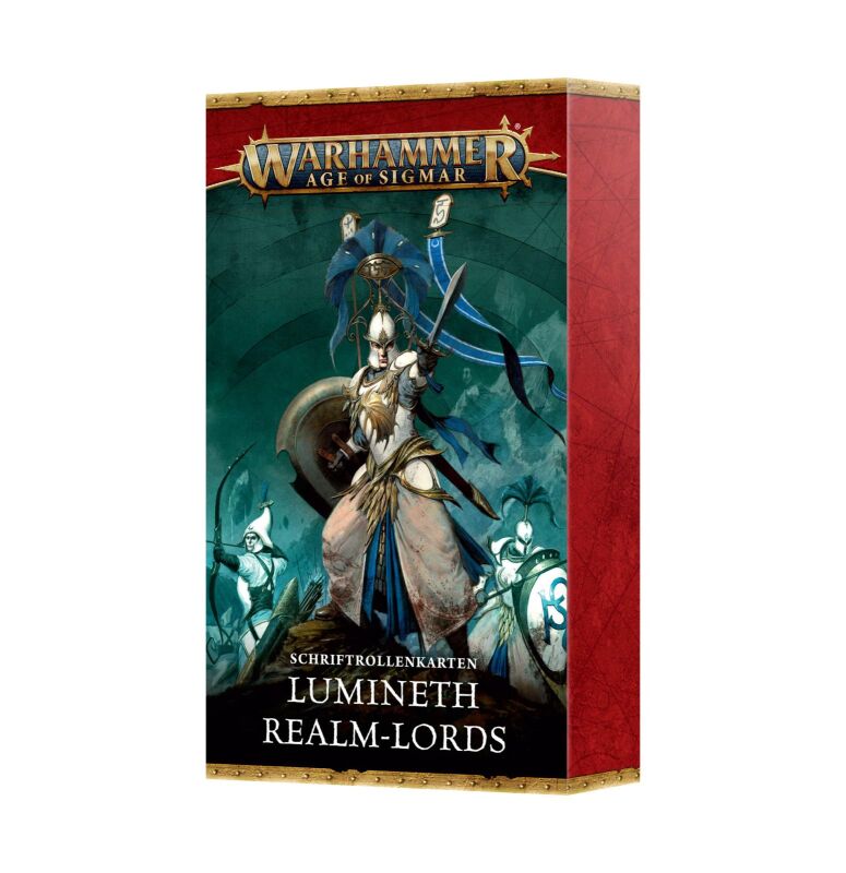 Schriftrollenkarten: Lumineth Realm-lords (Deutsch)