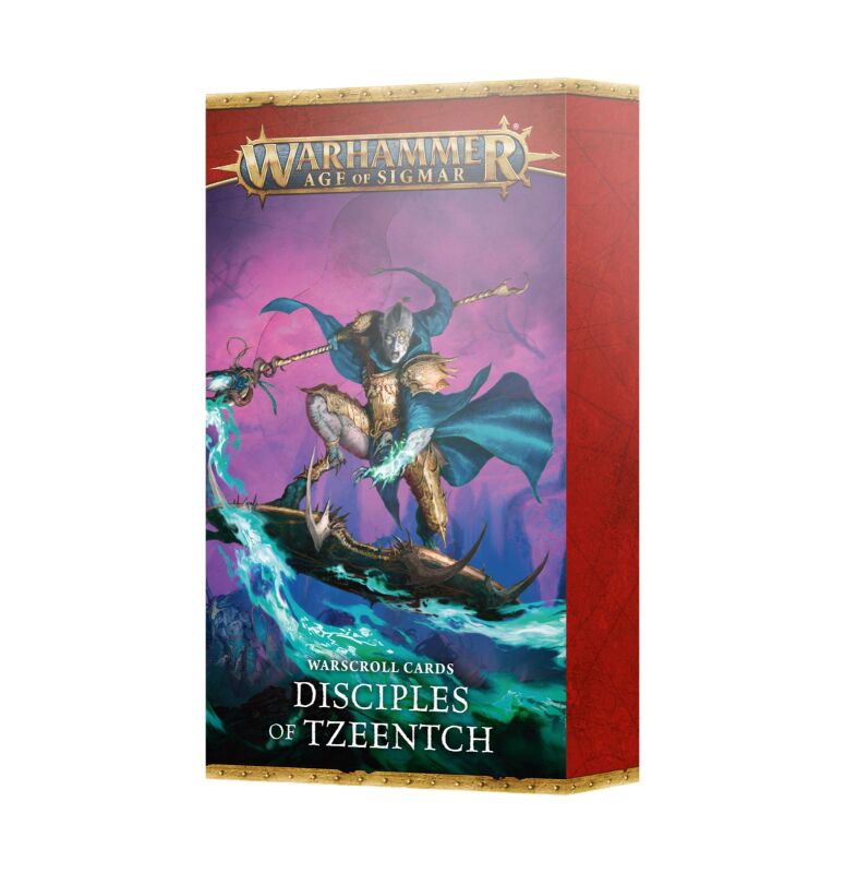Warscroll Cards: Disciples of Tzeentch (Englisch)